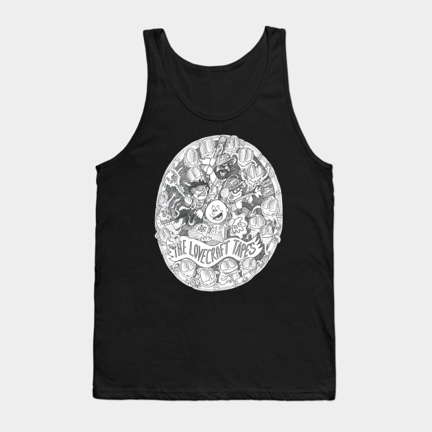 Fearsome Foursome Tank Top by The Lovecraft Tapes